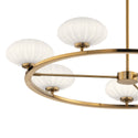 Seven Light Chandelier from the Pim Collection in Fox Gold Finish by Kichler