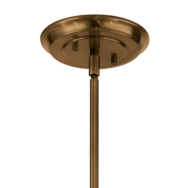 Eight Light Chandelier from the Hatton Collection in Satin Bronze Finish by Kichler