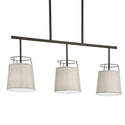 Three Light Linear Chandelier from the Marika Collection in Olde Bronze Finish by Kichler