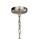 Four Light Foyer Chandelier from the Tula Collection in Brushed Nickel Finish by Kichler