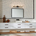 Four Light Bath from the Vionnet Collection in Black Finish by Kichler