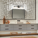 Four Light Bath from the Vionnet Collection in Black Finish by Kichler
