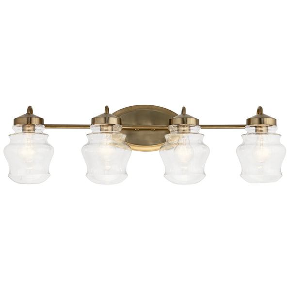 Four Light Bath from the Janiel Collection in Classic Bronze Finish by Kichler