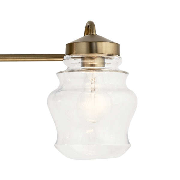 Four Light Bath from the Janiel Collection in Classic Bronze Finish by Kichler