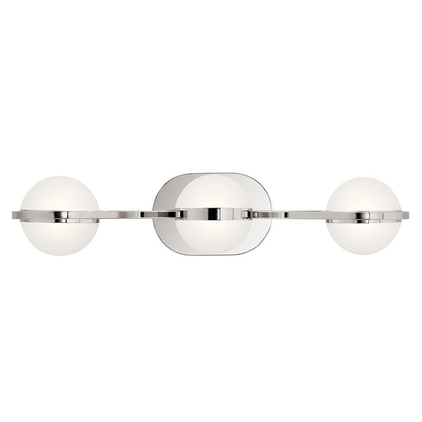 LED Bath from the Brettin Collection in Polished Nickel Finish by Kichler