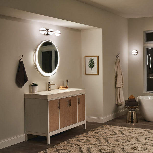 LED Bath from the Brettin Collection in Polished Nickel Finish by Kichler