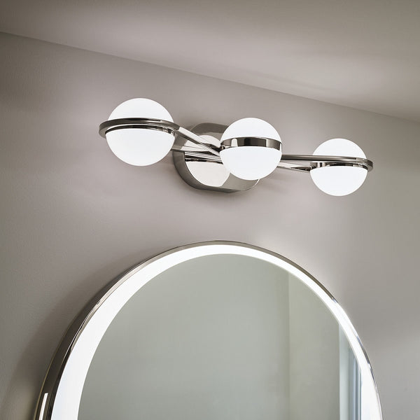 LED Bath from the Brettin Collection in Polished Nickel Finish by Kichler