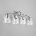 Four Light Vanity from the Oran Collection in Antique Silver Finish by Capital Lighting