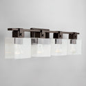 Four Light Vanity from the Graham Collection in Oil Rubbed Bronze Finish by Capital Lighting