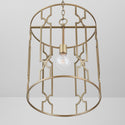 One Light Pendant from the Jordyn Collection in Aged Brass Finish by Capital Lighting
