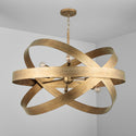 Six Light Chandelier from the Jude Collection in Mystic Lustre Finish by Capital Lighting