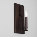 One Light Wall Sconce from the Reeves Collection in Bronze Finish by Capital Lighting
