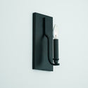 One Light Wall Sconce from the Reeves Collection in Matte Black Finish by Capital Lighting