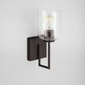 One Light Wall Sconce from the Carter Collection in Bronze Finish by Capital Lighting