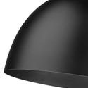 One Light Wall Sconce from the Rey BLK Collection in Matte Black Finish by Golden