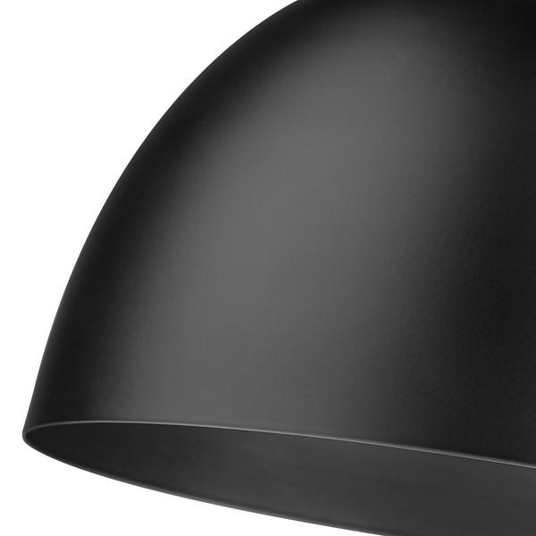 One Light Wall Sconce from the Rey BLK Collection in Matte Black Finish by Golden