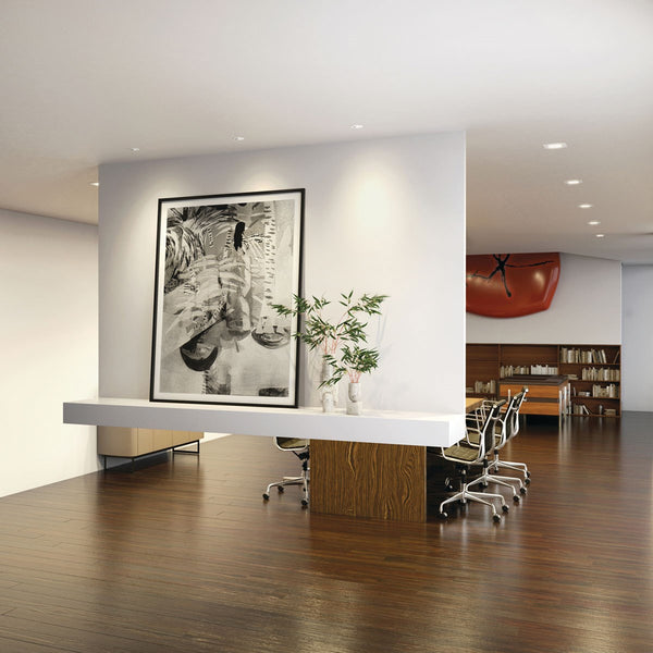 LED Recessed Downlight from the Direct To Ceiling Recessed Collection in Textured White Finish by Kichler