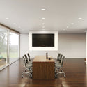 LED Recessed Downlight from the Direct To Ceiling Recessed Collection in Textured White Finish by Kichler