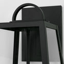 Four Light Outdoor Wall Lantern from the Leighton Collection in Black Finish by Capital Lighting