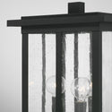 Three Light Outdoor Post Lantern from the Barrett Collection in Black Finish by Capital Lighting