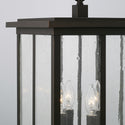 Four Light Outdoor Hanging Lantern from the Barrett Collection in Oiled Bronze Finish by Capital Lighting