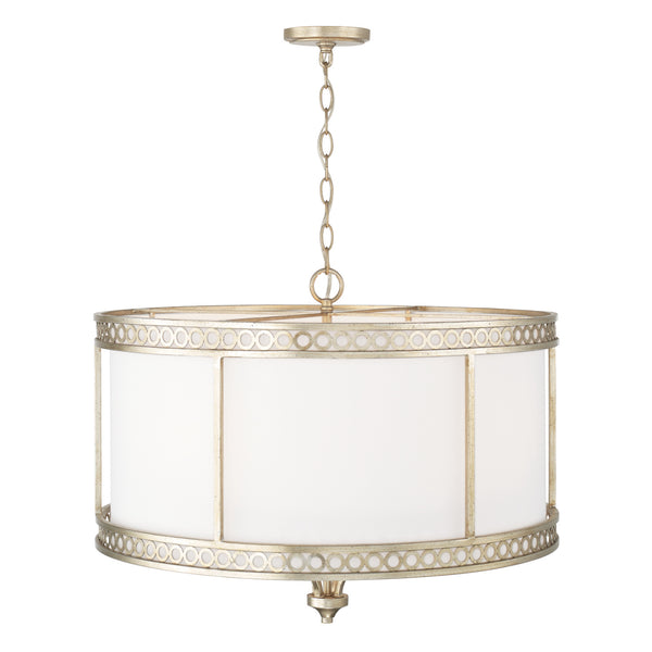 Four Light Pendant from the Isabella Collection in Winter Gold Finish by Capital Lighting