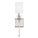 One Light Wall Sconce from the Laurent Collection in Polished Nickel Finish by Capital Lighting