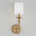 One Light Wall Sconce from the Abbie Collection in Aged Brass Finish by Capital Lighting