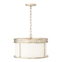 Four Light Semi-Flush Mount from the Isabella Collection in Winter Gold Finish by Capital Lighting
