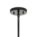 Four Light Pendant from the Downtown Deco Collection in Midnight Chrome Finish by Kichler