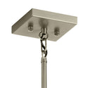 Four Light Pendant from the Lente Collection in Midnight Oak Finish by Kichler