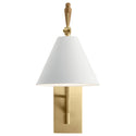 One Light Wall Sconce from the Finnick Collection in Champagne Gold Finish by Kichler