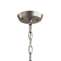 Three Light Mini Chandelier from the Kennewick Collection in Brushed Nickel Finish by Kichler