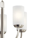 Five Light Chandelier from the Kennewick Collection in Brushed Nickel Finish by Kichler