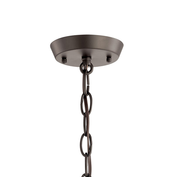 Five Light Chandelier from the Kennewick Collection in Olde Bronze Finish by Kichler