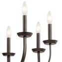 Eight Light Chandelier from the Kennewick Collection in Olde Bronze Finish by Kichler