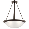 Three Light Pendant from the Ritson Collection in Olde Bronze Finish by Kichler