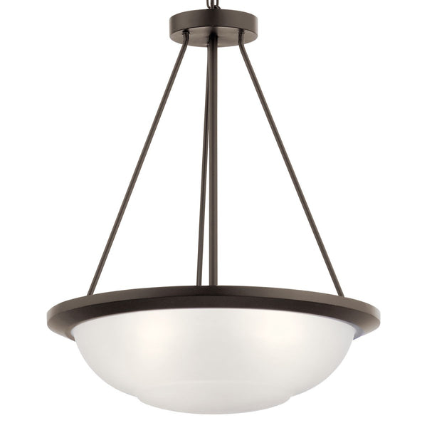 Three Light Pendant from the Ritson Collection in Olde Bronze Finish by Kichler