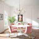 12 Light Chandelier from the Kimrose Collection in Polished Nickel Finish by Kichler