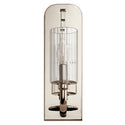 One Light Wall Sconce from the Kimrose Collection in Polished Nickel Finish by Kichler