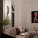One Light Wall Sconce from the Kimrose Collection in Polished Nickel Finish by Kichler