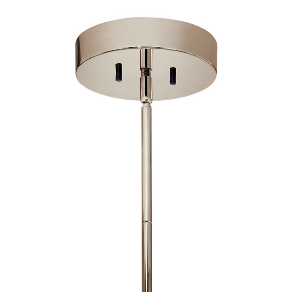 LED Chandelier from the Baland Collection in Black Finish by Kichler