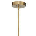LED Chandelier from the Baland Collection in Brushed Natural Brass Finish by Kichler