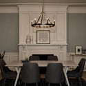 Six Light Chandelier from the Emmala Collection in Brushed Natural Brass Finish by Kichler