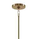 Ten Light Chandelier from the Emmala Collection in Brushed Natural Brass Finish by Kichler