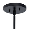 Six Light Chandelier from the Tolani Collection in Black Finish by Kichler