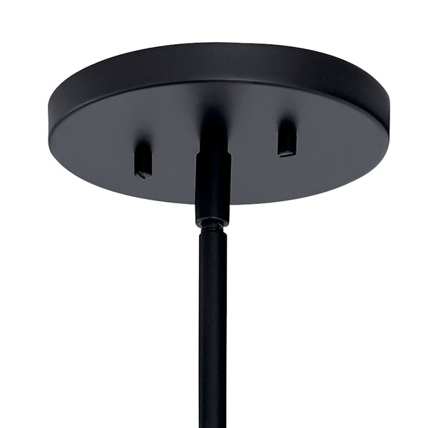 Six Light Chandelier from the Tolani Collection in Black Finish by Kichler