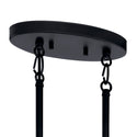 Eight Light Chandelier from the Tolani Collection in Black Finish by Kichler