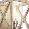 One Light Wall Sconce from the Moorgate Collection in Distressed Antique White Finish by Kichler