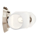 Two Light Wall Sconce from the Truby Collection in Polished Nickel Finish by Kichler